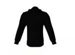 Black Varsity Letterman Jacket with Black Sleeves - Image 7