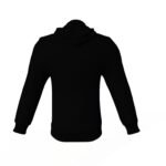 Black Varsity Letterman Jacket with Black Sleeves