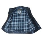 The "Club Rider" Motorcycle leather Vest with zippered lining for patches - Image 3